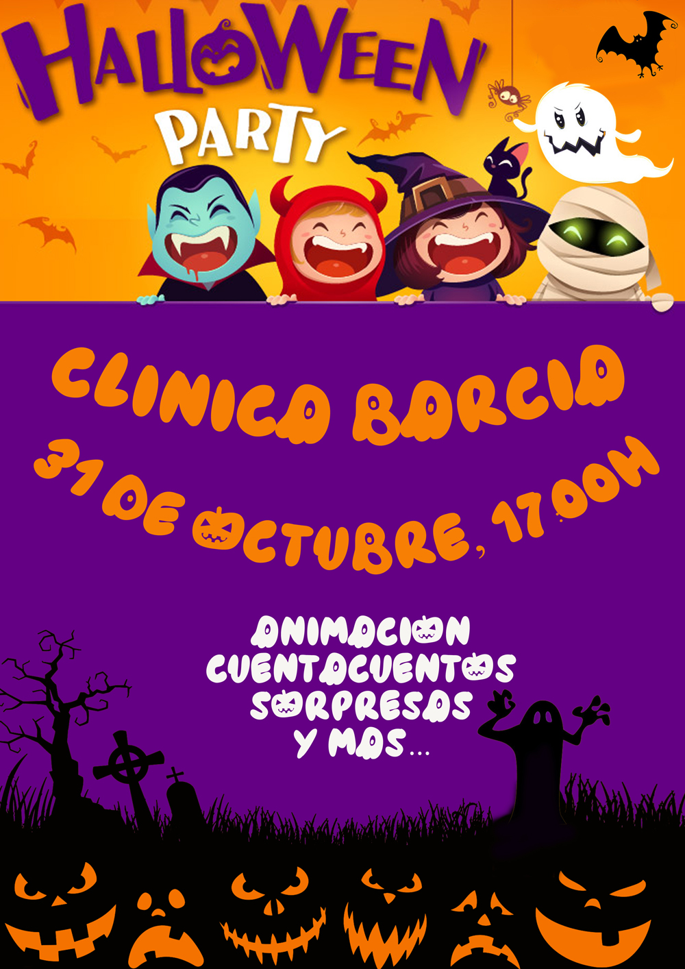 HALLOWEEN CLINICA BARCIA DENTAL 2019